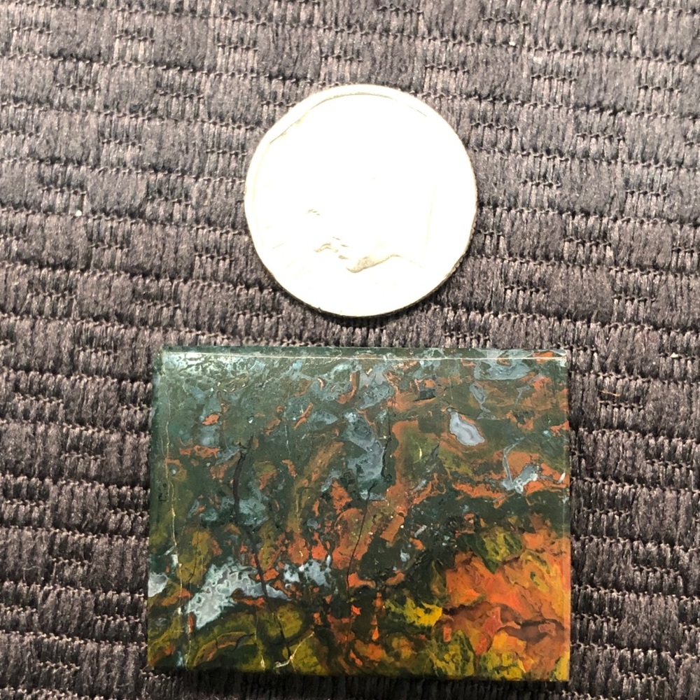 Landscape Scene Agate Rectangle Polish - image 6